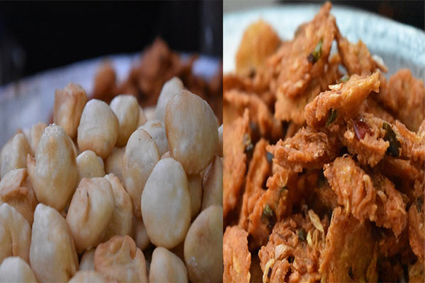 Eat Puri at fifty paisa and Piyaju at one taka only