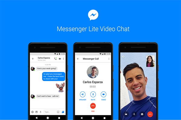 Facebook brings video chat to Messenger Lite