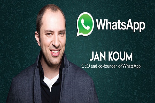 WhatsApp co-founder Jan Koum