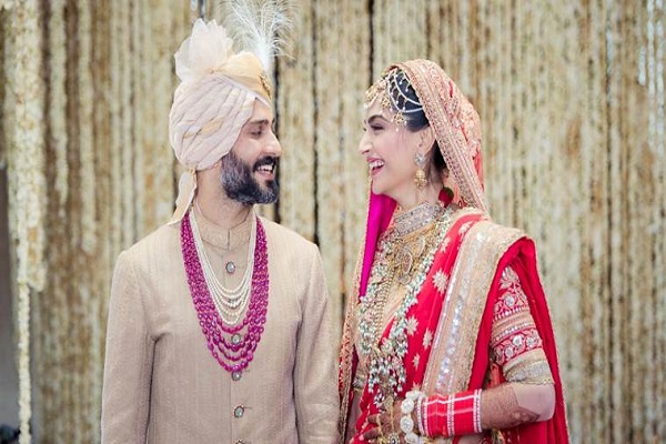 Sonam Kapoor now a married woman