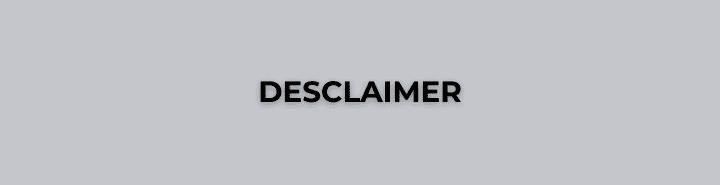 Desclaimer